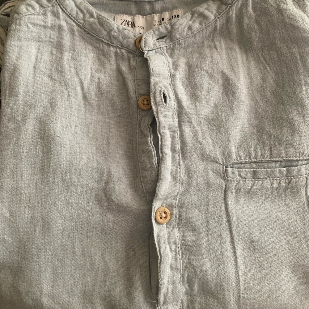 Zara linen shirt for boys